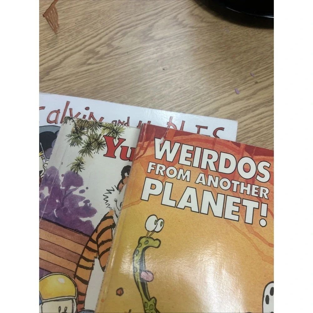 Calvin and Hobbes Lot of 3 Books Vintage Yukon Ho! Calvin &Hobbes Weirdo